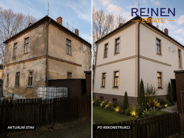 Bývalá fara s jedinečnou atmosférou a velkým potenciálem | Lomnice, okres Bruntál